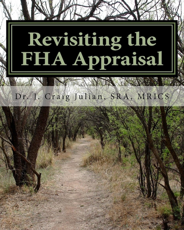 Front cover_Revisiting the FHA Appraisal