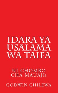 Couverture_Idara ya USALAMA WA TAIFA