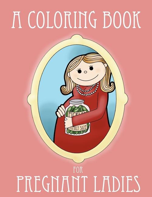 Front cover_A Coloring Book for Pregnant Ladies