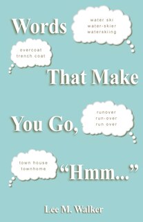 Couverture_Words That Make You Go, Hmm...