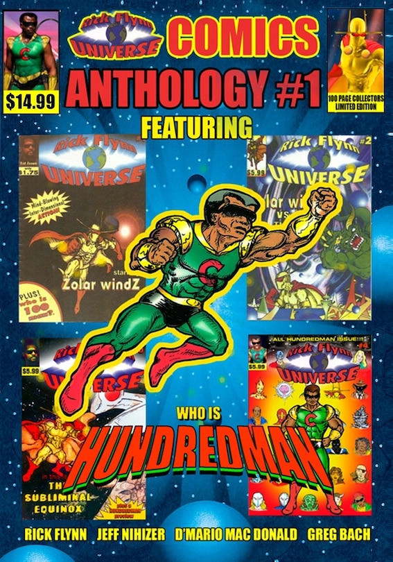Front cover_Rick Flynn Universe Comics Anthology #1