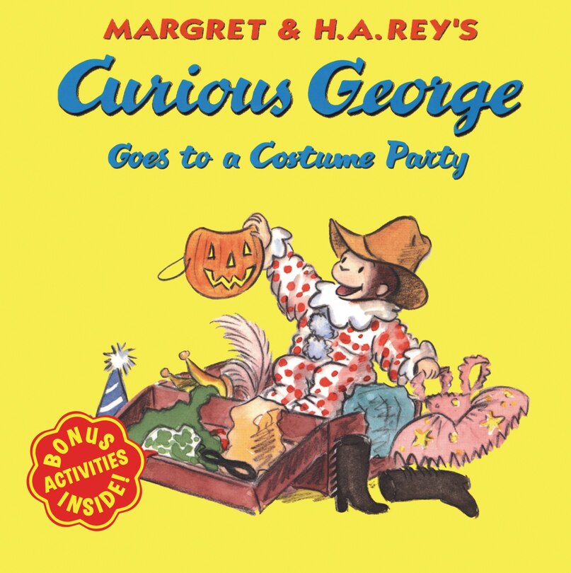 Front cover_Curious George Goes To A Costume Party