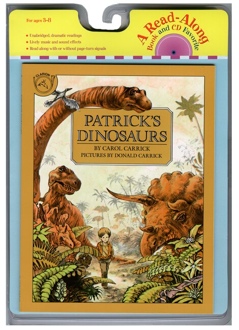 Front cover_Patrick's Dinosaurs Book & Cd