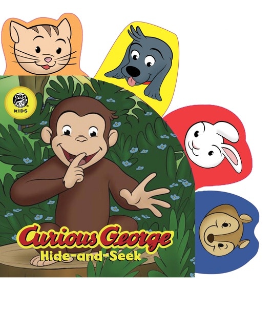 Couverture_Curious George Hide-and-seek Tabbed Board Book