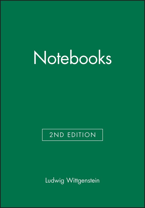 Front cover_Notebooks, 1914 - 1916