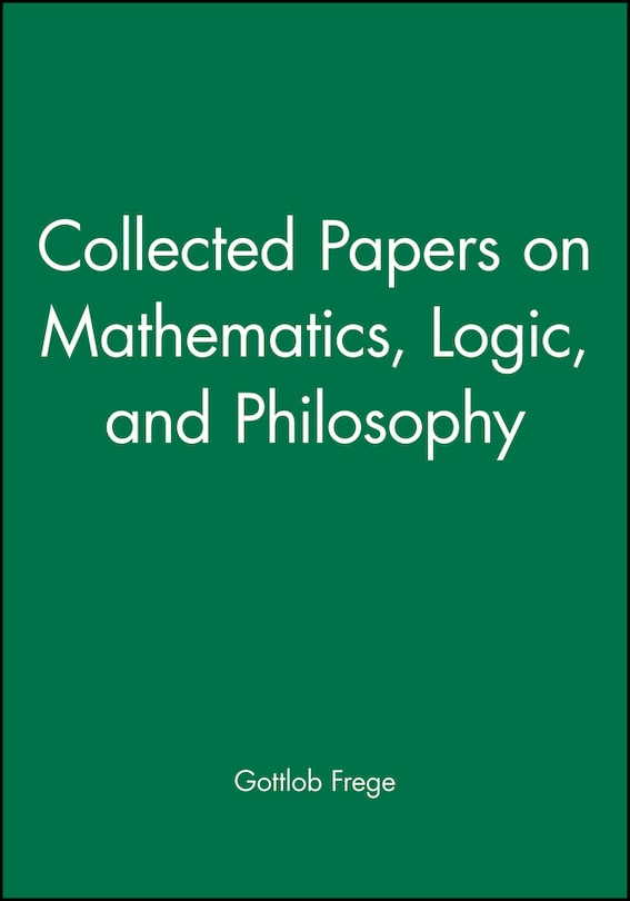 Couverture_Collected Papers on Mathematics, Logic, and Philosophy