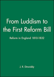 Front cover_From Luddism to the First Reform Bill
