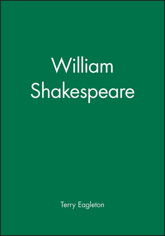 Front cover_William Shakespeare