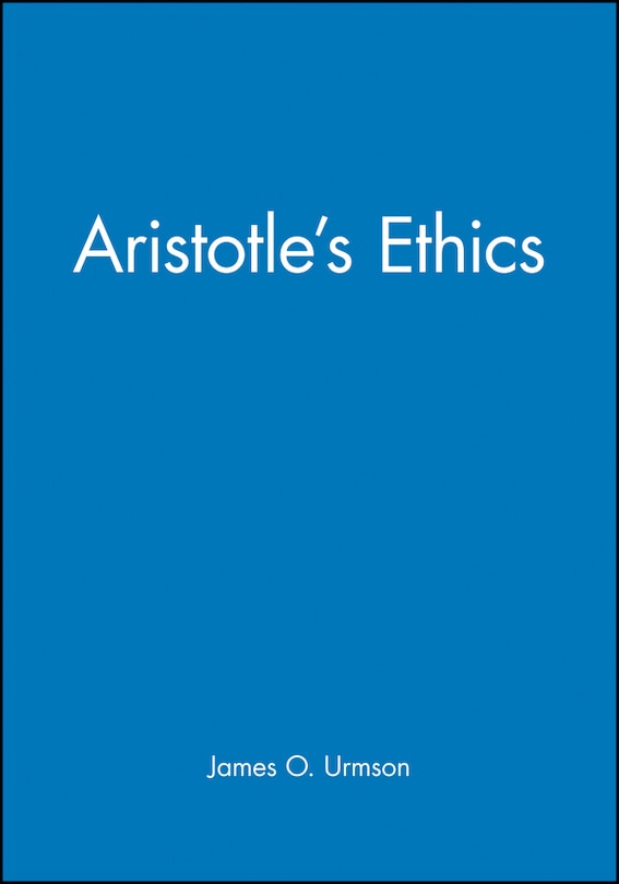Front cover_Aristotle's Ethics