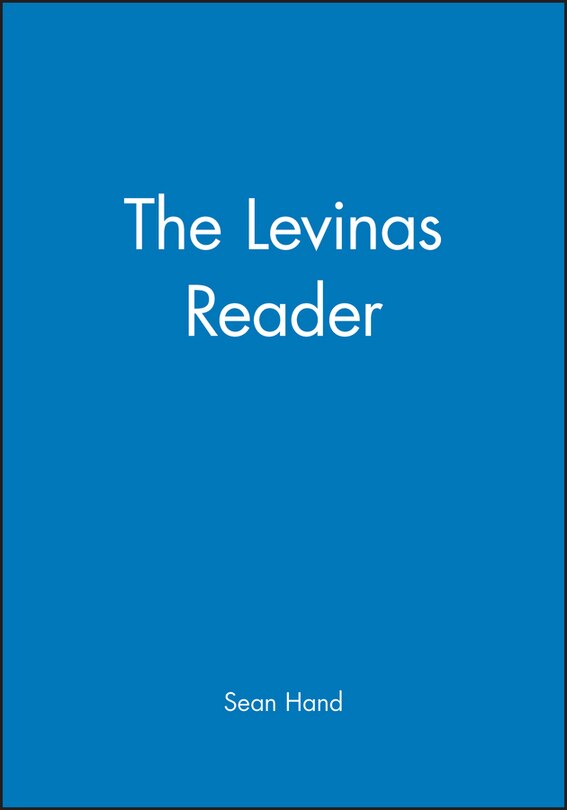 Couverture_The Levinas Reader