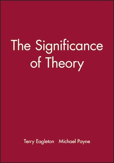 Front cover_The Significance of Theory