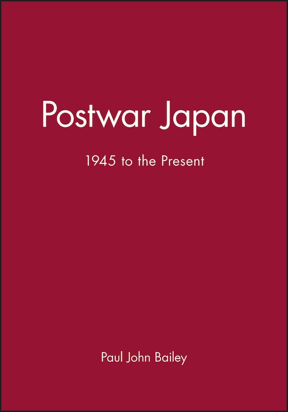 Couverture_Postwar Japan