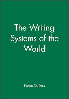 Front cover_The Writing Systems of the World