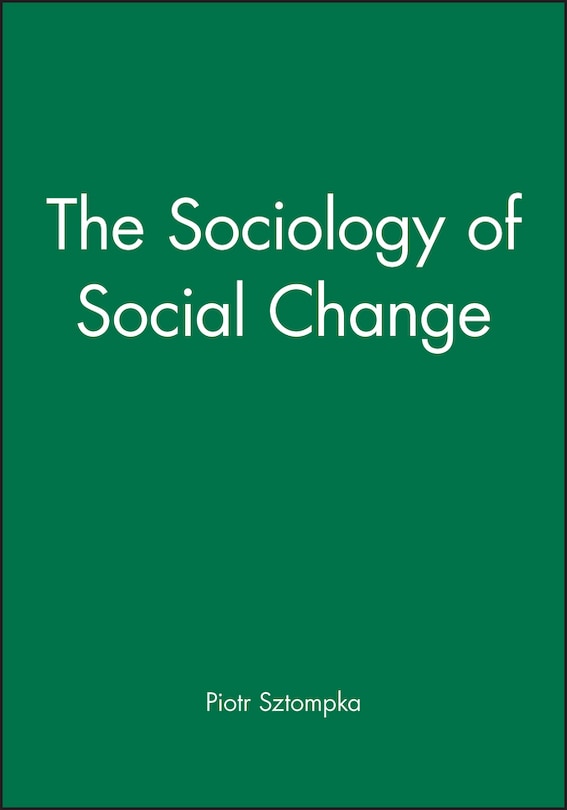 Couverture_The Sociology of Social Change