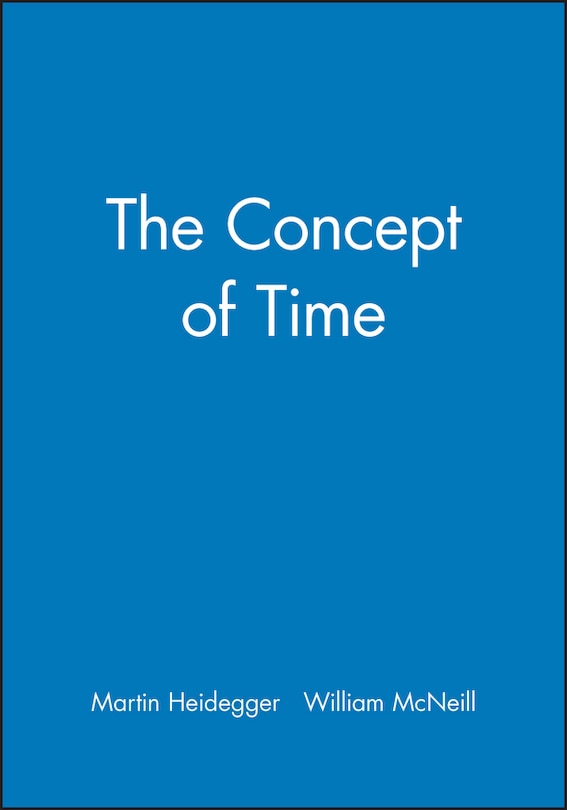 Front cover_The Concept of Time