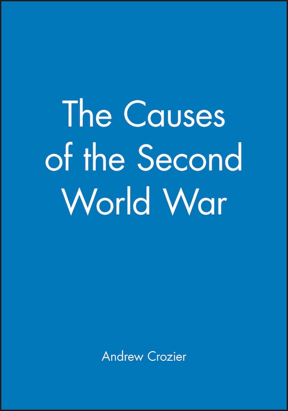 Couverture_The Causes of the Second World War