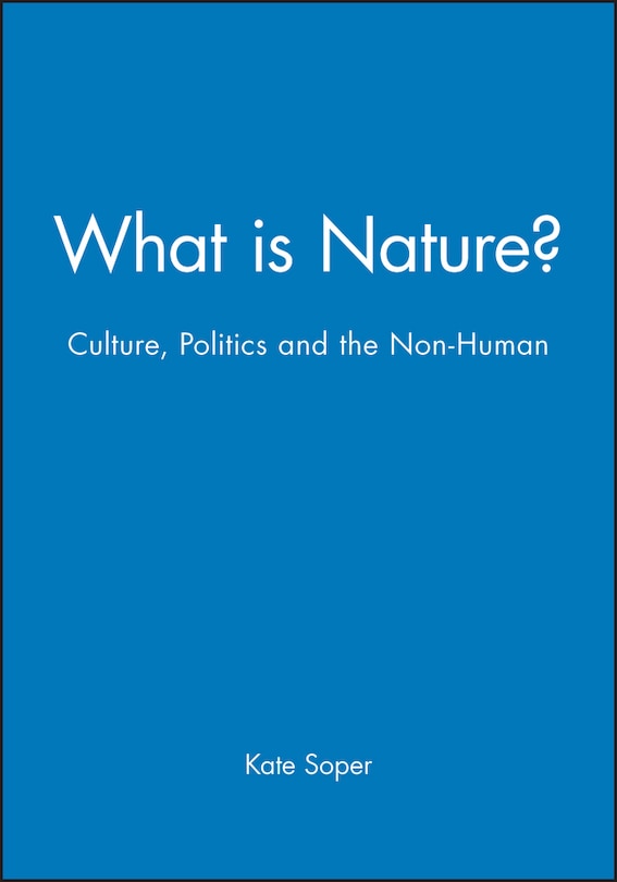 Front cover_What is Nature?