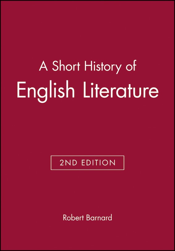 Front cover_A Short History of English Literature
