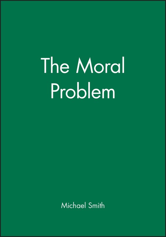 Front cover_The Moral Problem