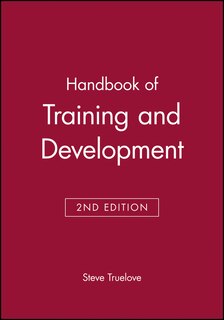 Front cover_Handbook of Training and Development