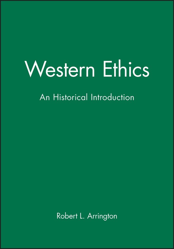 Front cover_Western Ethics