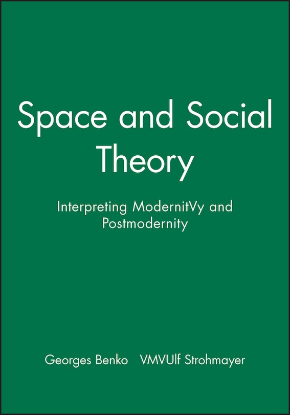 Couverture_Space and Social Theory