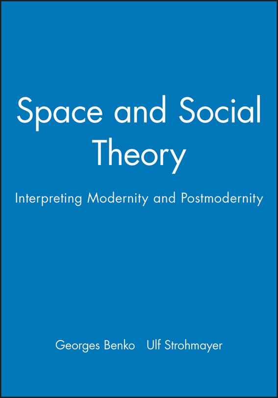 Couverture_Space and Social Theory