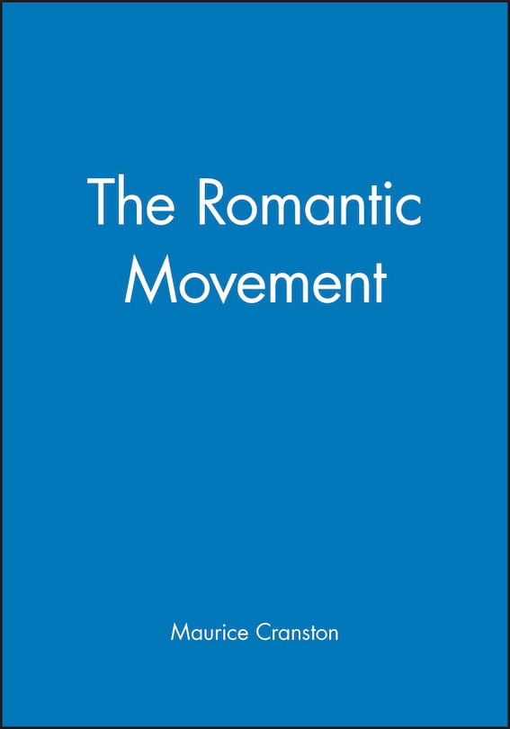 Front cover_The Romantic Movement