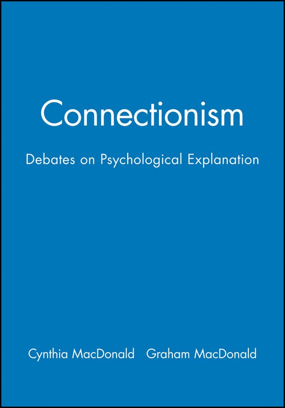 Front cover_Connectionism