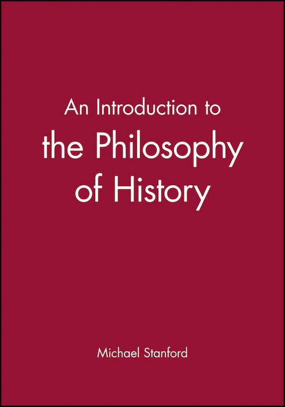 Couverture_An Introduction to the Philosophy of History