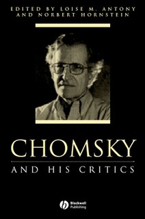 Front cover_Chomsky and His Critics