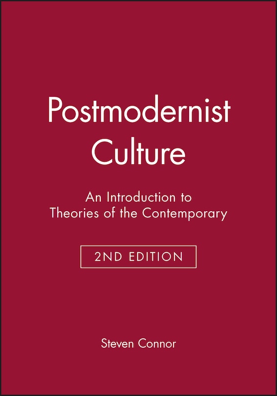 Couverture_Postmodernist Culture