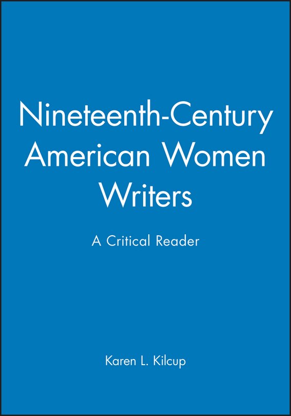 Couverture_Nineteenth-Century American Women Writers