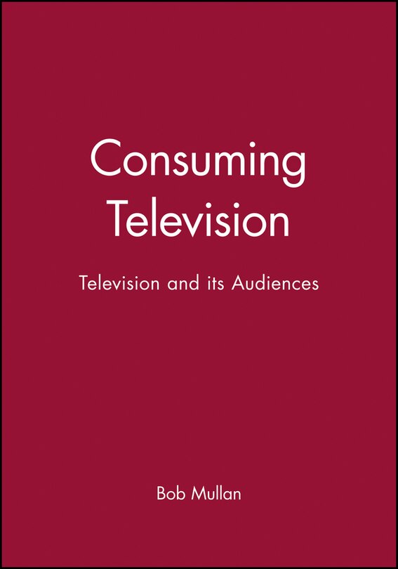 Front cover_Consuming Television