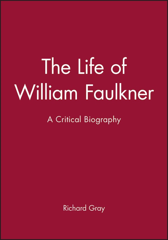 Couverture_The Life of William Faulkner