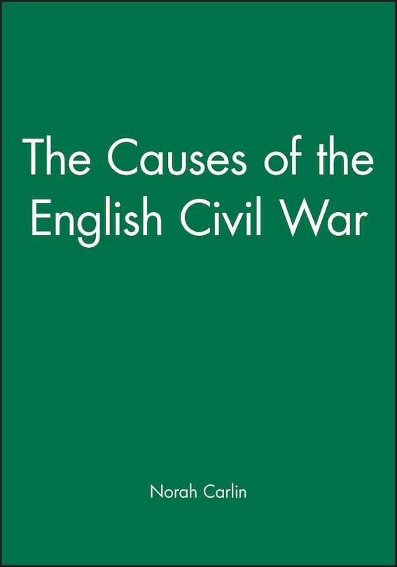 Front cover_The Causes of the English Civil War