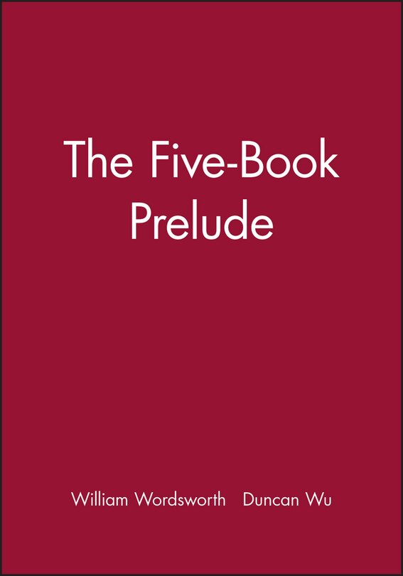 Front cover_The Five-Book Prelude