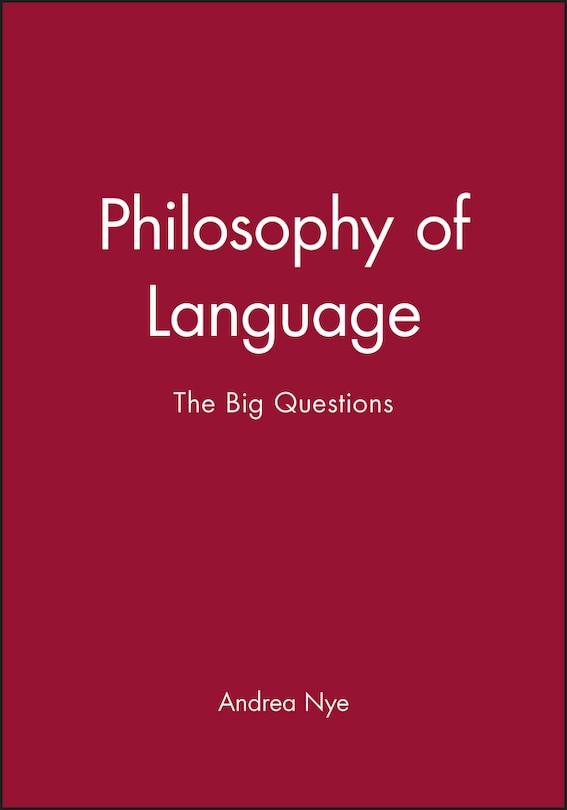 Couverture_Philosophy of Language