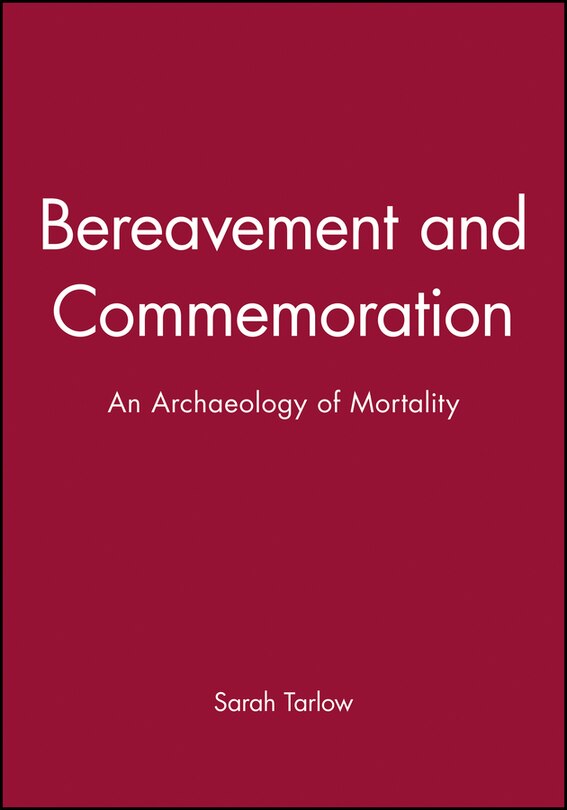 Front cover_Bereavement and Commemoration