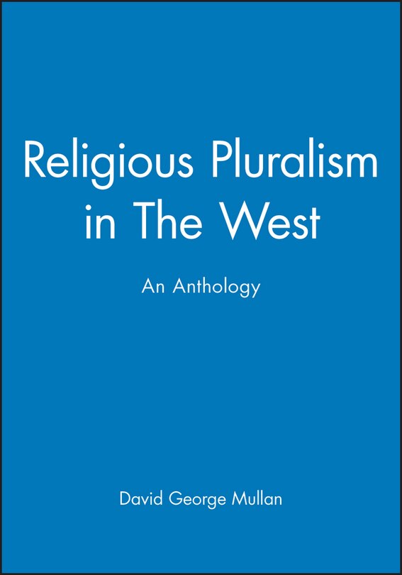Front cover_Religious Pluralism in The West