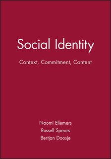 Couverture_Social Identity: Context, Commitment, Content