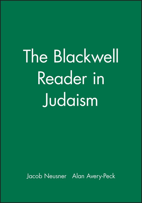 Front cover_The Blackwell Reader in Judaism
