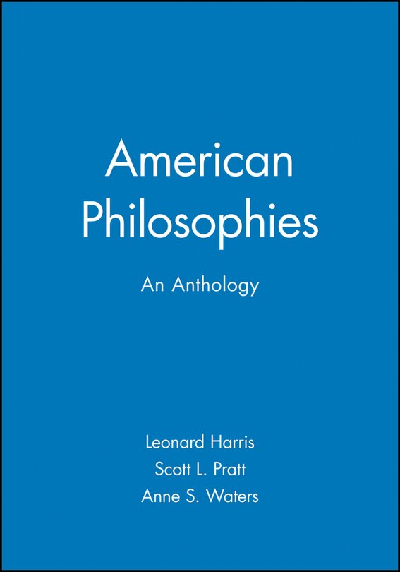 Couverture_American Philosophies