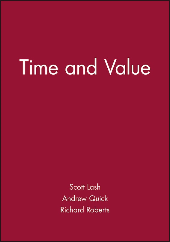 Couverture_Time and Value