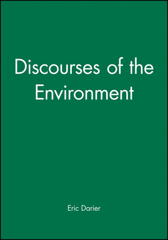 Couverture_Discourses of the Environment