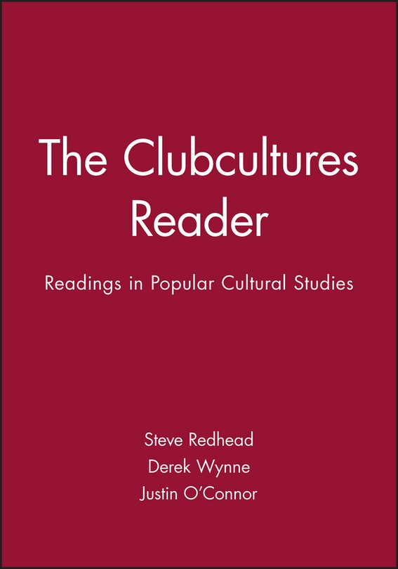 Front cover_The Clubcultures Reader