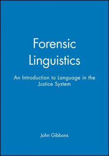 Couverture_Forensic Linguistics