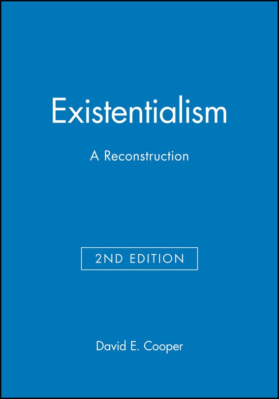 Front cover_Existentialism
