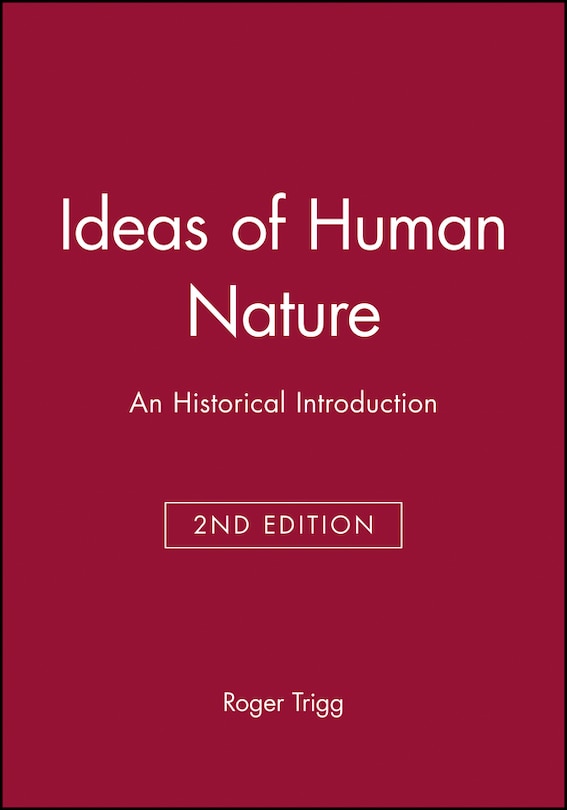 Couverture_Ideas of Human Nature