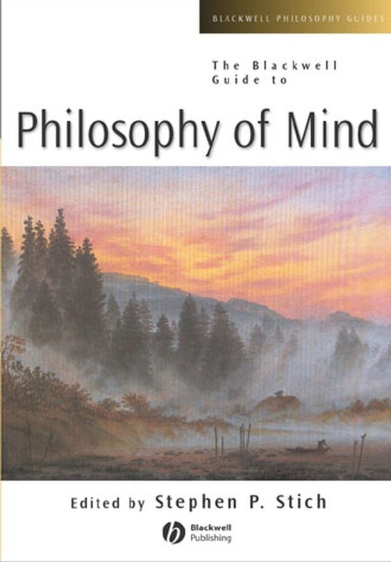 Front cover_The Blackwell Guide to Philosophy of Mind